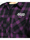 SWIXXZ Know Your Enemy Purple Flannel