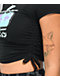 SWIXXZ Love or Lust Black Crop T-Shirt
