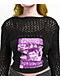 SWIXXZ Metal Collage Black Crop Sweater - Thumbnail image 3 of 3