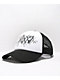 SWIXXZ Metal Logo Black & White Trucker Hat - Thumbnail image 1 of 3