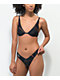 SWIXXZ Orange Lightning Triangle Bikini Top
