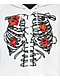 SWIXXZ Skeleton White Zip Hoodie - Thumbnail image 3 of 5