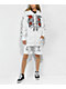 SWIXXZ Skeleton White Zip Hoodie - Thumbnail image 5 of 5