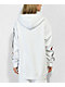 SWIXXZ Skeleton White Zip Hoodie - Thumbnail image 2 of 5