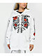 SWIXXZ Skeleton White Zip Hoodie - Thumbnail image 1 of 5