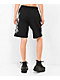 SWIXXZ Skull Pile Black Sweat Shorts - Thumbnail image 2 of 7
