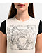 SWIXXZ Small Dog Beige Crop T-Shirt - Thumbnail image 3 of 3