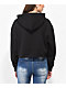 SWIXXZ Spider Black Crop Hoodie - Thumbnail image 2 of 3
