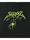 SWIXXZ Spider Black Crop T-Shirt - Thumbnail image 2 of 2