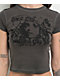 SWIXXZ Studded Grey Baby T-Shirt - Thumbnail image 2 of 3