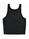 SWIXXZ Tangled Lace Black Crop Tank Top - Thumbnail image 2 of 3