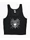SWIXXZ Tangled Lace Black Crop Tank Top - Thumbnail image 1 of 3