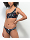 SWIXXZ Trouble Black High Leg Bikini Bottom