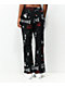 SWIXXZ Trouble Flared Black Sweatpants - Thumbnail image 2 of 4