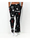 SWIXXZ Trouble Flared Black Sweatpants - Thumbnail image 1 of 4