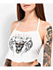 SWIXXZ Wing Skull White Halter Top - Thumbnail image 3 of 3