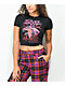 SWIXXZ Wolf Baby Black Crop T-Shirt - Thumbnail image 1 of 4