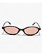 Sad Eyewear Celeste Gloss Black & Bronze Polarized Sunglasses - Thumbnail image 2 of 2