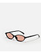 Sad Eyewear Celeste Gloss Black & Bronze Polarized Sunglasses - Thumbnail image 1 of 2