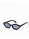 Sad Eyewear Milk Black Gloss Sunglasses - Thumbnail image 1 of 3