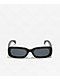 Sad Eyewear Mirror Black Gloss Sunglasses - Thumbnail image 2 of 3
