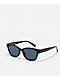 Sad Eyewear Pony Black Gloss Sunglasses - Thumbnail image 1 of 3