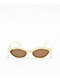 Sad Milk Cream Sunglasses - Thumbnail image 2 of 3