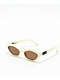 Sad Milk Cream Sunglasses - Thumbnail image 1 of 3