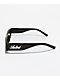 Saint Black Rectangle Sunglasses - Thumbnail image 3 of 4