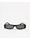 Saint Black Rectangle Sunglasses - Thumbnail image 2 of 4