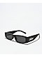 Saint Black Rectangle Sunglasses - Thumbnail image 1 of 4