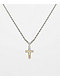 Saint Midas Crucifix 20" Silver Chain Necklace - Thumbnail image 1 of 2