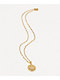 Saint Midas Diamond Cut Guadalupe 18" Gold Necklace - Thumbnail image 2 of 2