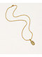 Saint Midas Diamond Guadalupe 20" Gold Chain Necklace - Thumbnail image 2 of 2