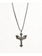 Saint Midas Gothic Moth 22" Silver Necklace - Thumbnail image 1 of 2