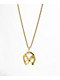 Saint Midas Lucky Eagle Pendant 20" Gold Chain Necklace - Thumbnail image 1 of 2