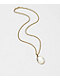 Saint Midas Pearlescent Mother Mary 20" Gold Chain Necklace - Thumbnail image 2 of 2