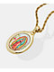 Saint Midas Pray For Us Guadalupe  20" Gold Chain Necklace - Thumbnail image 3 of 3
