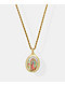 Saint Midas Pray For Us Guadalupe  20" Gold Chain Necklace - Thumbnail image 1 of 3