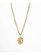 Saint Midas Ruby Saint Judas 10" Gold Pendant Necklace - Thumbnail image 1 of 2