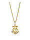 Saint Midas YG Anchor Crucifix 20" Gold Necklace - Thumbnail image 1 of 2