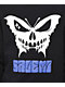 Salem7 Butterfly Black Crewneck Sweatshirt - Thumbnail image 2 of 3