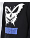 Salem7 Butterfly Black Crewneck Sweatshirt - Thumbnail image 3 of 3