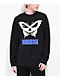 Salem7 Butterfly Black Crewneck Sweatshirt - Thumbnail image 1 of 3