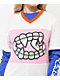 Salem7 Stargirl White & Blue 2fer Long Sleeve T-Shirt - Thumbnail image 3 of 5