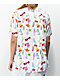 Salem7 Sticker White Short Sleeve Button Up Shirt - Thumbnail image 2 of 3