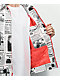 Salem7 Witches News Black & White Coaches Jacket
