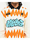Salem7 Zig Zag Natural Long Sleeve Polo Shirt - Thumbnail image 3 of 3