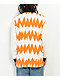 Salem7 Zig Zag Natural Long Sleeve Polo Shirt - Thumbnail image 2 of 3