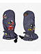 Salmon Arms Ali Bruce Classic Blue Snowboard Mittens - Thumbnail image 3 of 4